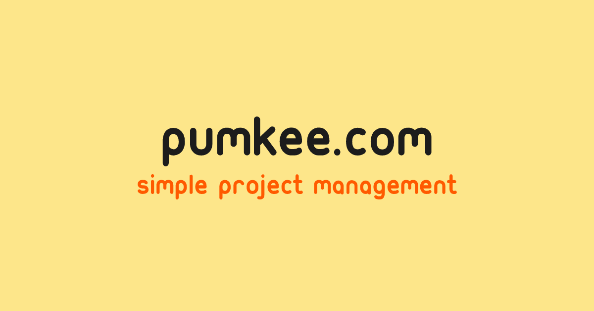 pumkee.com, simple project management